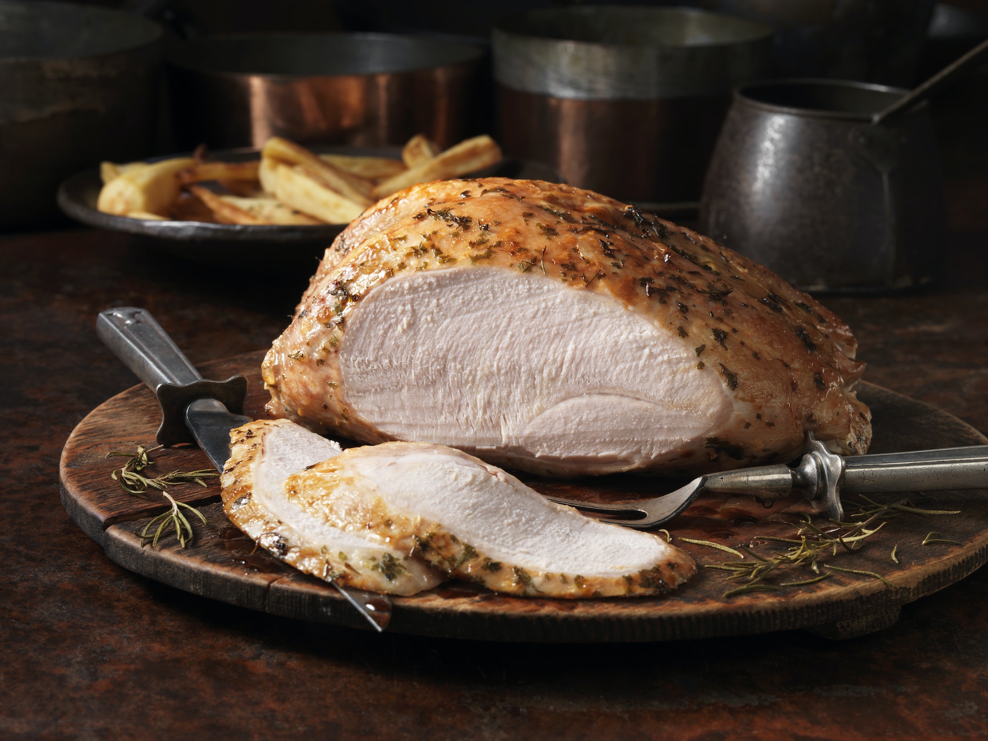 Christmas easy carve turkey breast